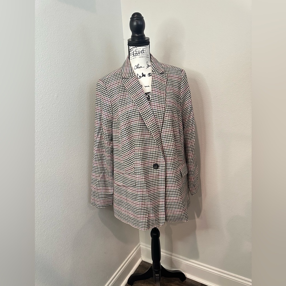 Talbots Plaid Blazer NWT 14W